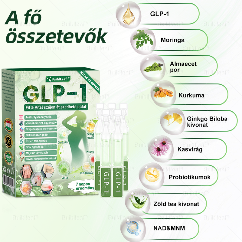 đšââïž Klinikai kutatĂĄsokkal igazolt | A BuildLeafÂź Berberine GLP-1 Pro SĂșlycsökkentĆ SzĂĄjon ĂĄt szedhetĆ oldat segĂthet a makacs sĂșlytöbblet, anyagcsere- Ă©s energiaproblĂ©mĂĄk kezelĂ©sĂ©ben, tĂĄmogatva a jobb közĂ©rzetet Ă©s vitalitĂĄst